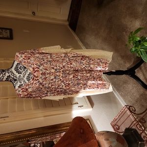 Asymmetrical tunic length ladies blouse NWOT